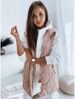 Dámska prešívaná vesta WELIA pink FashionStreet TY3296 Dámska prešívaná vesta WELIA pink FashionStreet TY3296