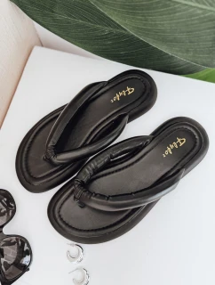 Dámske žabky EASYDAY black FashionStreet ZY0993