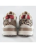 Béžové dámske športové topánky so zvieracím motívom (VIVI1038) Béžové dámske športové topánky so zvieracím motívom (VIVI1038)