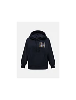 Dámska mikina PEAK PERFORMANCE W Terry Graphic Hood, čierna Dámska mikina PEAK PERFORMANCE W Terry Graphic Hood, čierna