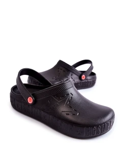 Pánske ľahké papuče Big Star II175001 Black