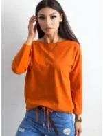 Blúzka RV BZ 4691.44P tmavo oranžová