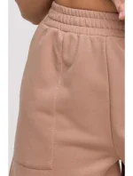 B295 Šortky s vreckami - mocca