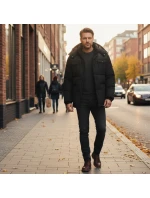 Pánska bunda WY3882H/GN Black - Geografické Nórsko