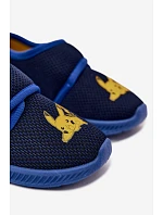 Detské papuče na suchý zips Pikachu Grantowe Fantine Detské papuče na suchý zips Pikachu Grantowe Fantine