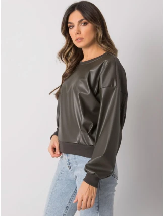 Mikina RV BL 7352.52 tmavá khaki