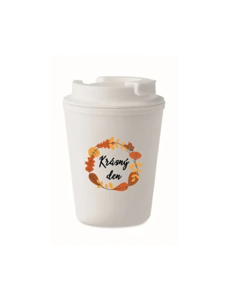 KRÁSNÝ DEN (PODZIM) - bílý termohrnek 300 ml