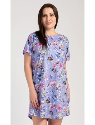 Dámska nočná košeľa s krátkym rukávom Betty