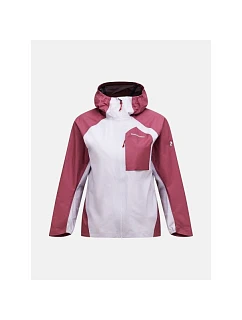 Dámska bunda PEAK PERFORMANCE W Trail Hipe 3L Shell Jacket, sivá
