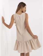 Šaty 328 SK 5074.74 béžová Šaty 328 SK 5074.74 béžová