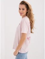 Tričko D12022AH02645V svetlo ružová Tričko D12022AH02645V svetlo ružová