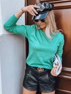 Dámsky klasický sveter REGALIA green FashionStreet MY2104
