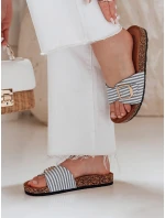 Dámske korkové žabky KORKISTI blue FashionStreet ZY0916 Dámske korkové žabky KORKISTI blue FashionStreet ZY0916