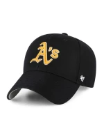 47 Značka Oakland Athletics Zvýšená baseballová čiapka B-MVP18WBV-BKG