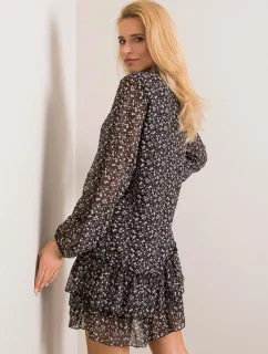 Šaty EM SK L1233.46P čierna a béžová