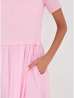 Šaty MI SK 26044.79 svetloružové