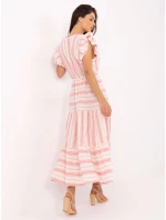 TW SK BI 28760.97 biele a ružové šaty