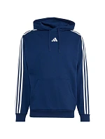 Pánska mikina adidas Essentials 3-Stripes French Terry Hoodie, tmavomodrá, KY4203