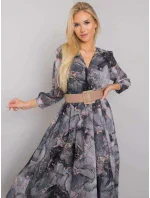 Šaty LC SK 22K 3062 4.17P sivá čierna