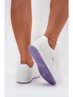 Dámske tenisky Big Star HI-POLY SYSTEM - bielo-fialové