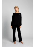 Viskózový vrchný diel setu LA029 cappuccino - Lalupa