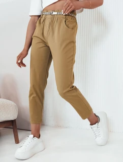 Dámske nohavice z ťavej látky ERLON FashionStreet UY2099