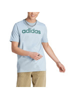 Tričko adidas Essentials Single Jersey Linear s vyšitým logom M IJ8651