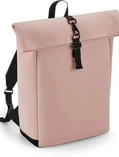 BagBase BG 335 Batoh Roll-Top z matného PU 52.0335 nude pink