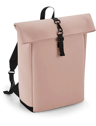 BagBase BG 335 Batoh Roll-Top z matného PU 52.0335 nude pink BagBase BG 335 Batoh Roll-Top z matného PU 52.0335 nude pink