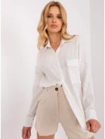 Košeľa LK KS 509356.27P ecru Košeľa LK KS 509356.27P ecru