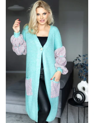 Sveter na zapínanie model 171310 PeeKaBoo Sveter na zapínanie model 171310 PeeKaBoo