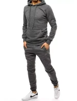FashionStreet pánske tmavosivé tepláky AX0382