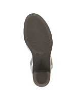 Pohodlné kožené sandále Rieker W RKR650 white