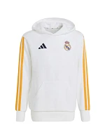Adidas Real Madrid Detská mikina s kapucňou White KG2953 Adidas Real Madrid Detská mikina s kapucňou White KG2953