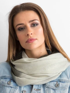 Dámsky tunelový šál AT KM BF48021.31P šedá čierna