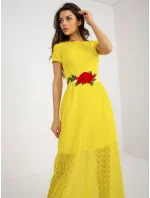 LK SK 506318 šaty.16P žltá