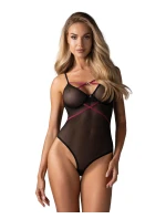Dámske sexy body Novenes Teddy black - Obsessive Dámske sexy body Novenes Teddy black - Obsessive