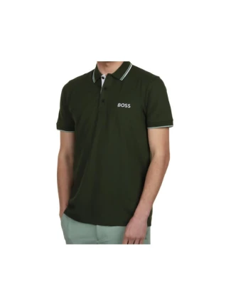 Polokošeľa Boss Paddy Pro Open Green M 50469102-355