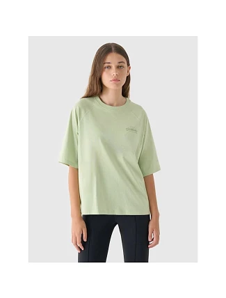 Dámske tričko nadrozmernej veľkosti s potlačou 4F 4FRAW24TTSHF2583-44S