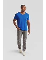 Fruit of the Loom Iconic 150 V-Neck T Tričko s výstrihom do V 16.1442 biele