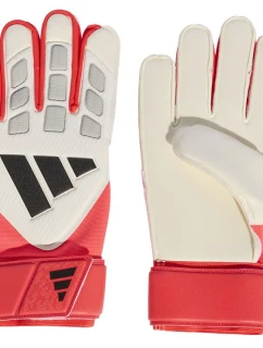 Adidas Predator Match brankárske rukavice červeno-biele KA7783