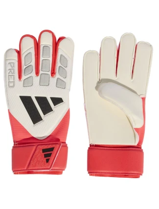 Adidas Predator Match brankárske rukavice červeno-biele KA7783