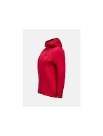 Mikina PEAK PERFORMANCE W Trail Polartec Zip Hood v bordovej farbe Mikina PEAK PERFORMANCE W Trail Polartec Zip Hood v bordovej farbe