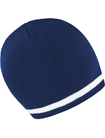 Result Headwear R 368X Pletená čiapka s kontrastnými pruhmi 28.368X tmavomodrá/biela Result Headwear R 368X Pletená čiapka s kontrastnými pruhmi 28.368X tmavomodrá/biela