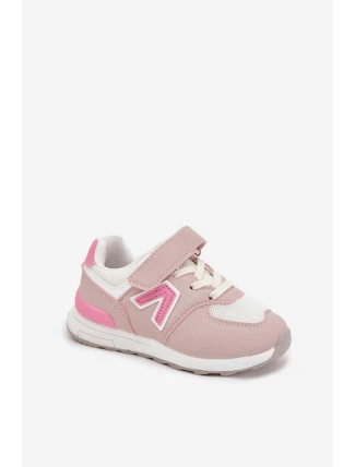Detské športové tenisky so suchým zipsom Galisse pink Detské športové tenisky so suchým zipsom Galisse pink