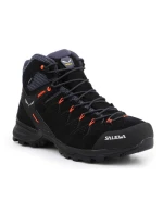 Pánska členková obuv Salewa MS Alp Mate Mid WP M 61384-0996 Black with orange - Salewa