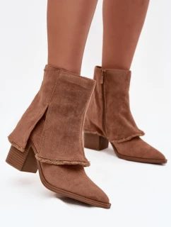 Topánky na podpätku model 219570 Krok vo veľkom štýle