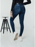 Dámske džínsové nohavice DIVETTI navy blue FashionStreet UY2330