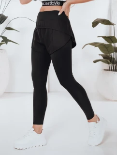 Dámske športové legíny GIRLJUMP black FashionStreet UY2722