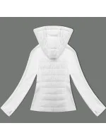 Dámska prešívaná zmesová bunda J Style white (16M9226-281) Dámska prešívaná zmesová bunda J Style white (16M9226-281)